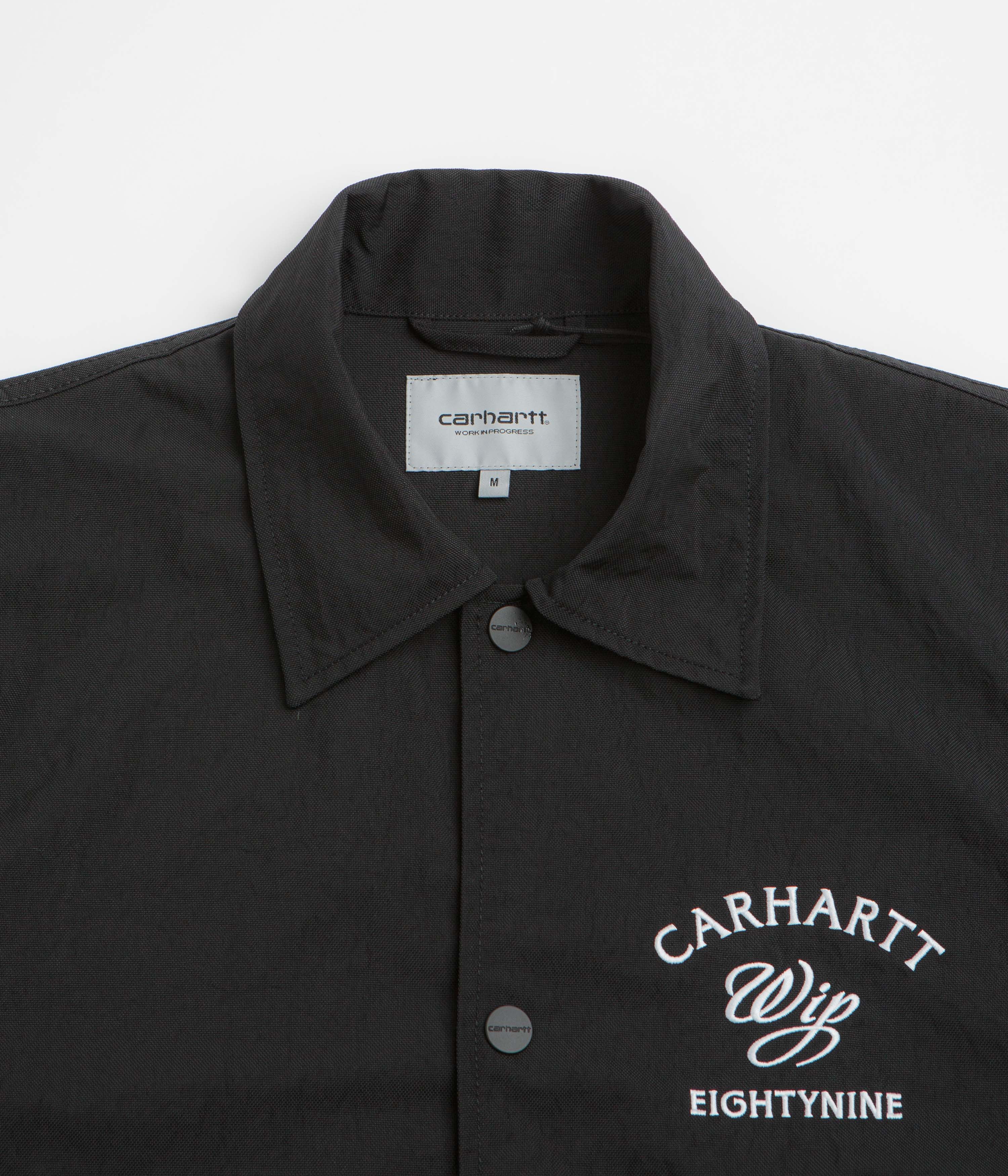 Carhartt Eightynine Coach Jacket - Black / White