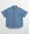 Carhartt Lucas Short Sleeve Shirt - Blue Stone Washed