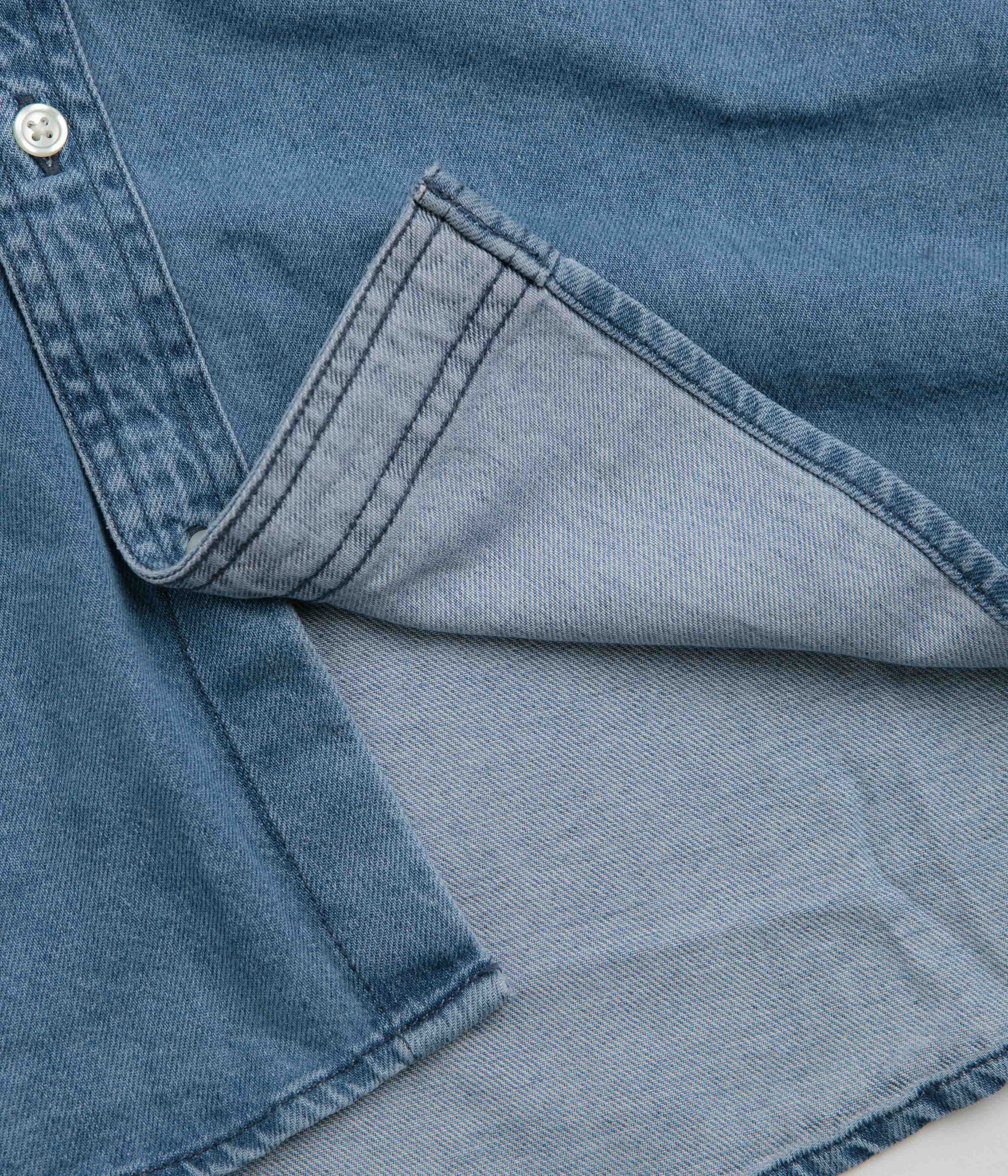 Carhartt Lucas Short Sleeve Shirt - Blue Stone Washed
