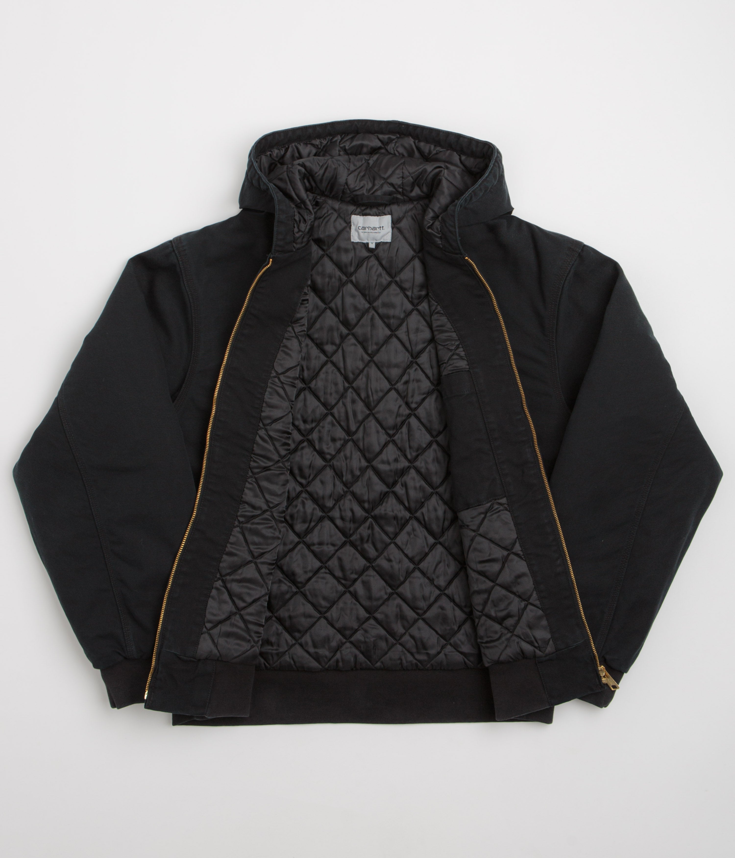 Carhartt OG Active Jacket - Black / Black Stone Canvas