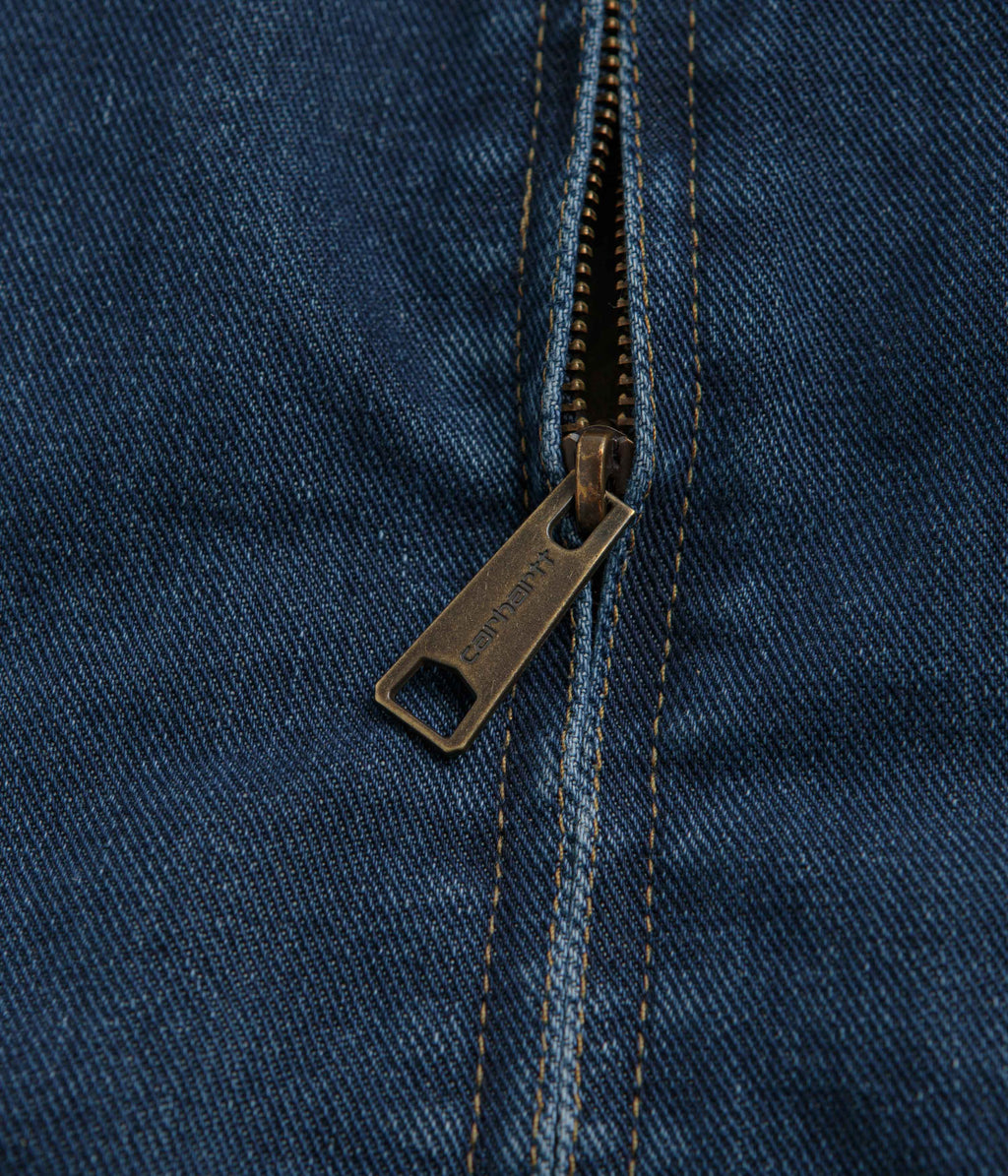 Carhartt OG Detroit Jacket - Blue / Dark Navy Stone Washed