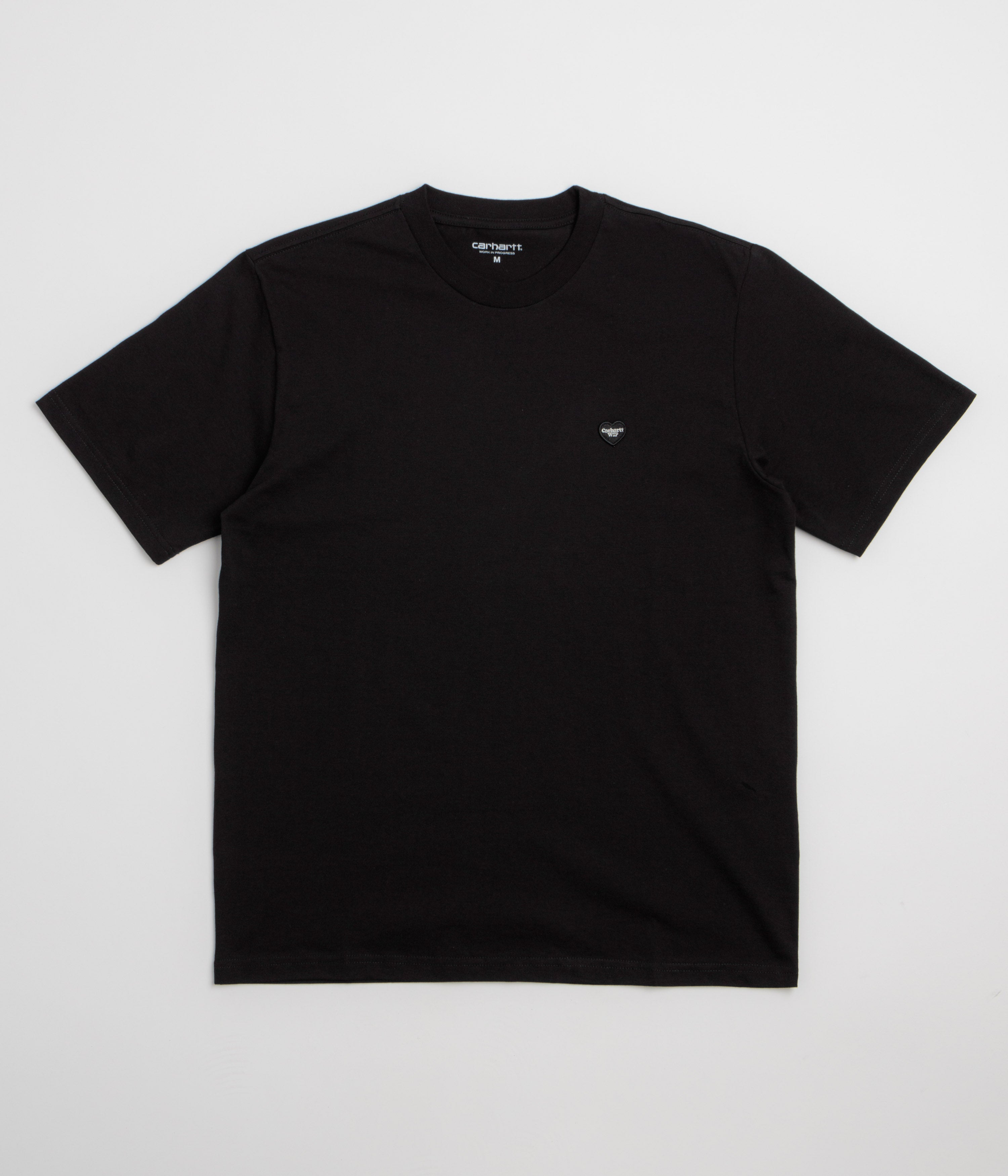 Carhartt Small Heart T-Shirt - Black / Black