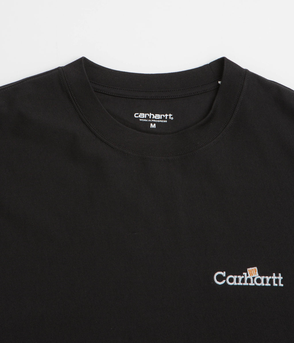 Carhartt WIP Label T-Shirt - Black