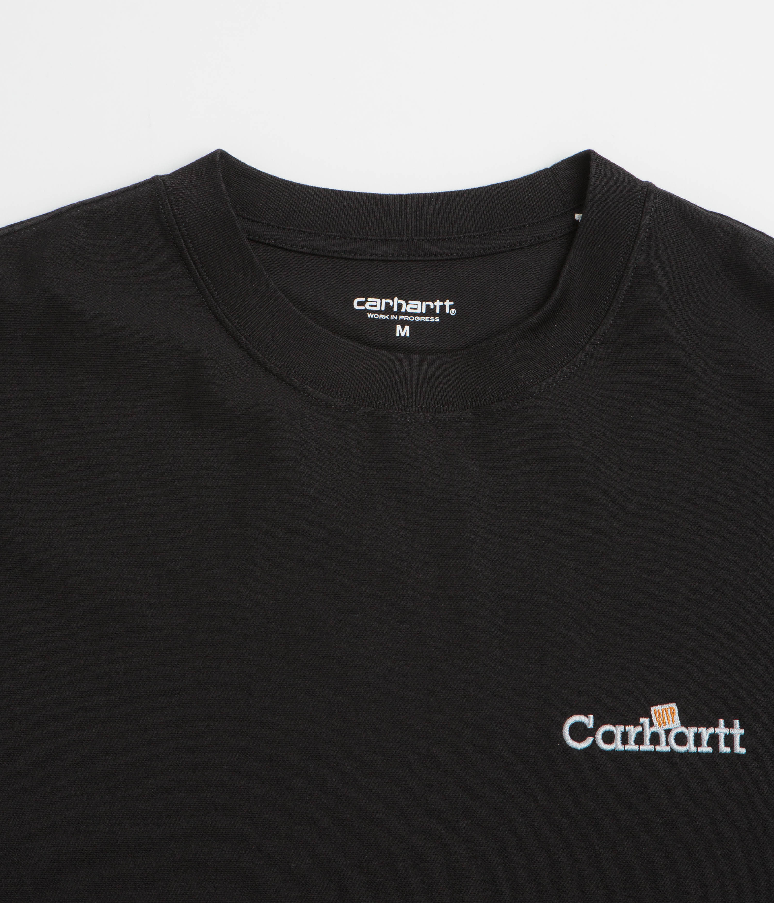 Carhartt WIP Label T-Shirt - Black