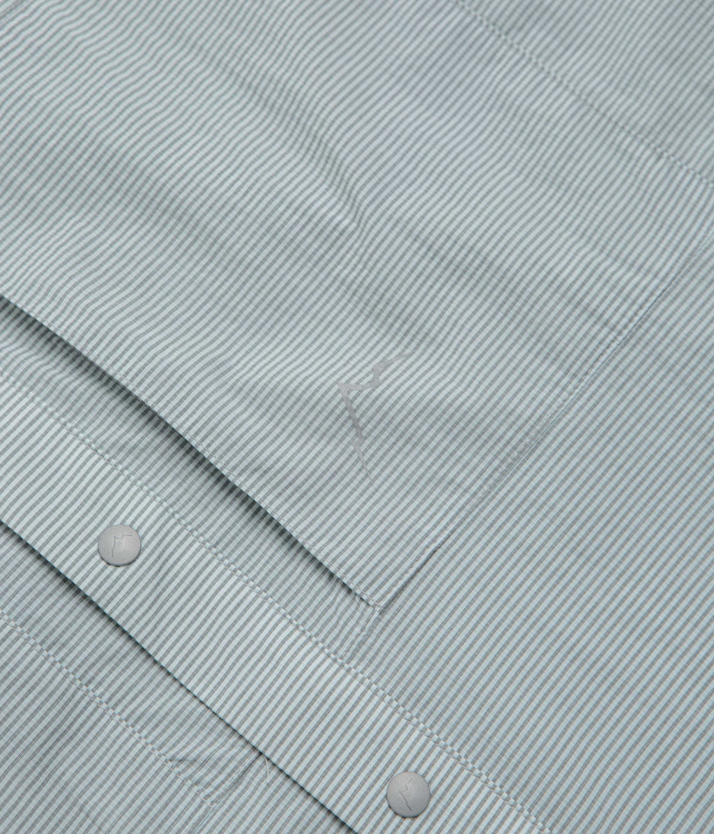 Cayl CHK 2Pocket Short Sleeve Shirt - Light Grey