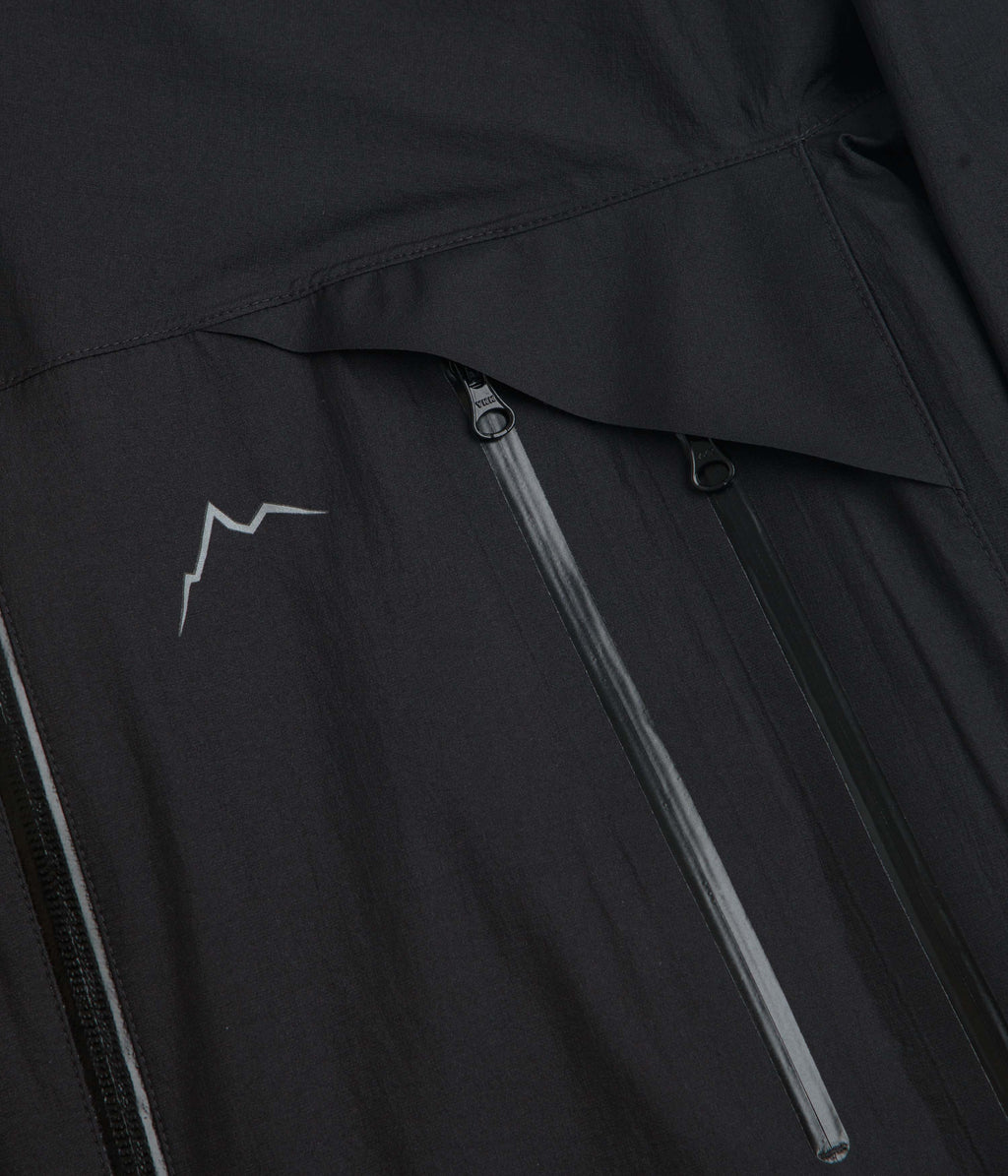 Cayl Light 3L Double Zip Jacket - Black