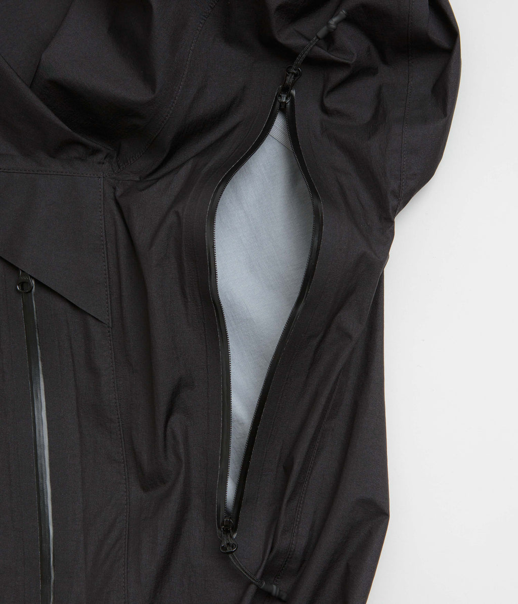 Cayl Light 3L Double Zip Jacket - Black