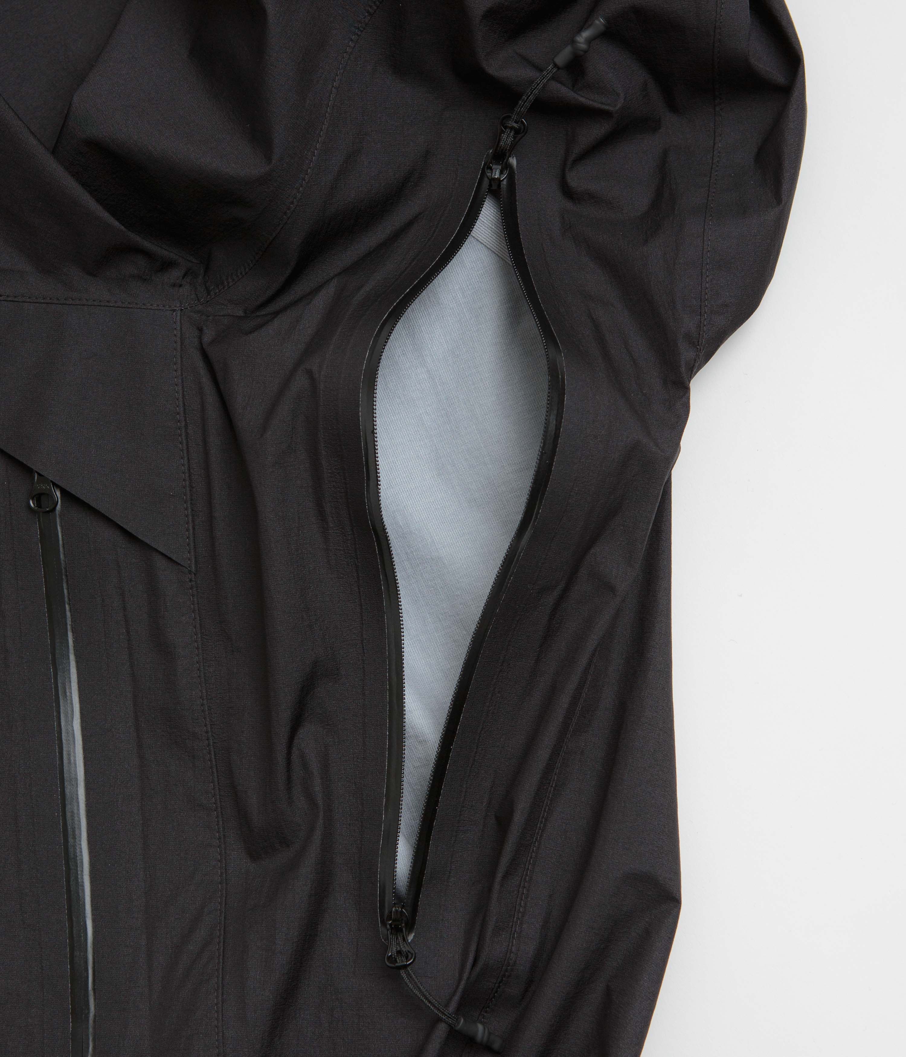 Cayl Light 3L Double Zip Jacket - Black