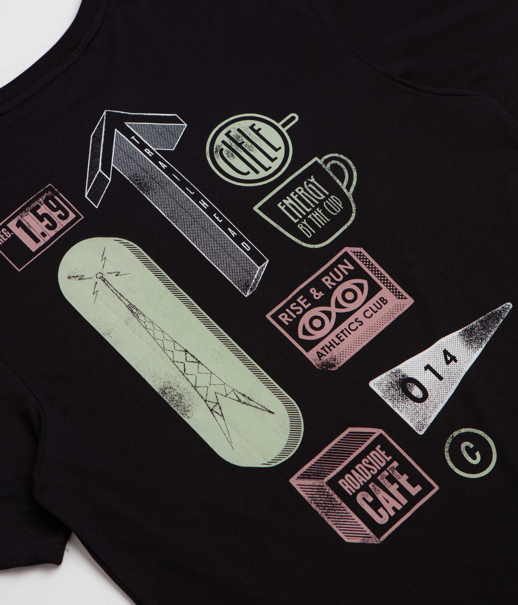 Ciele Cafe OR T-Shirt - Black
