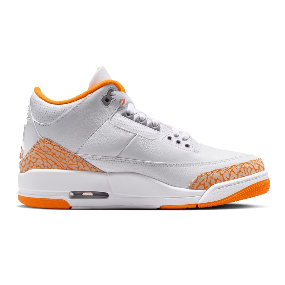 Women's Jordan 3 Retro "Orange Citrus" Wht/Pimento-Orng Peel (CK9246 101)