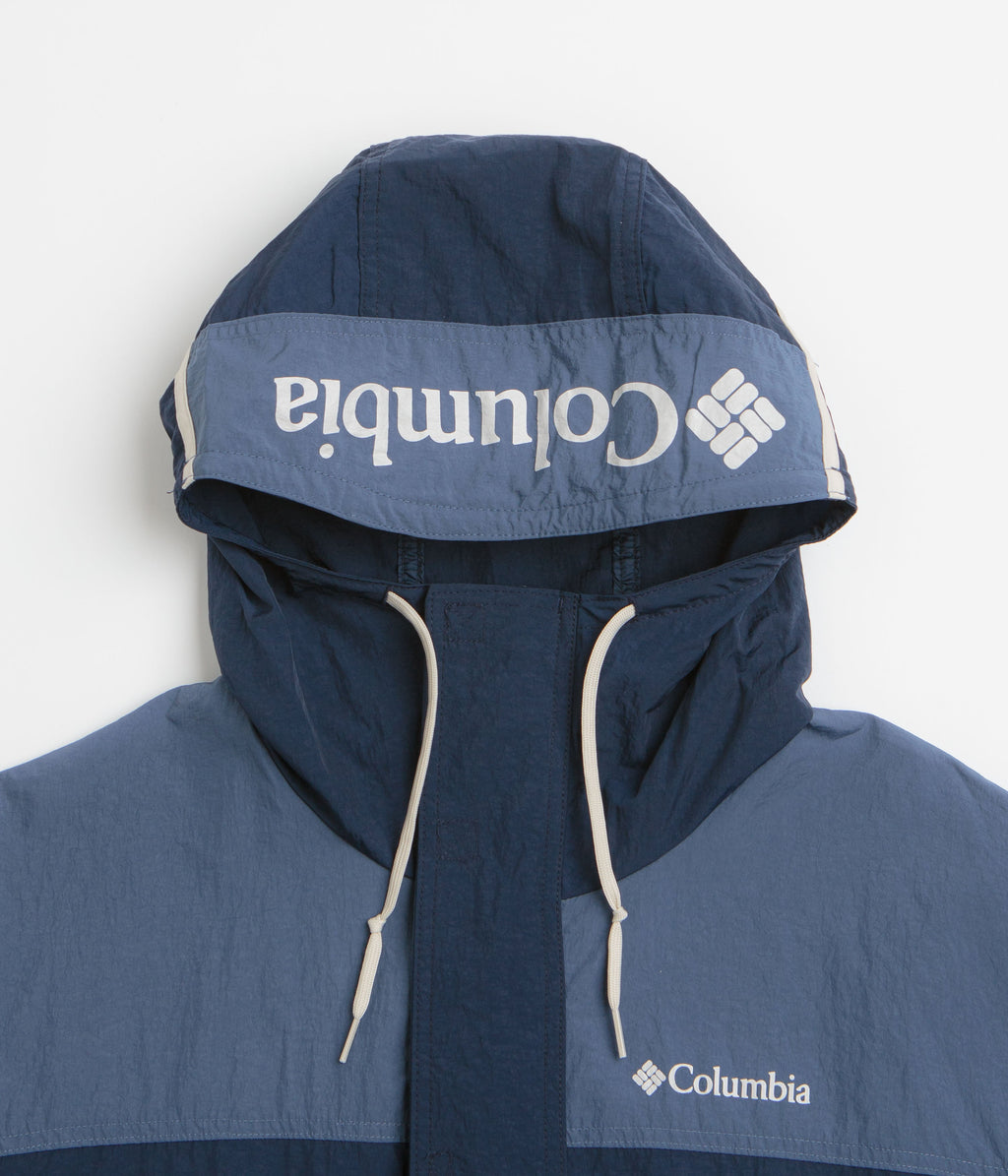 Columbia Challenger II Windbreaker Jacket - Collegiate Navy / Dark Mountain