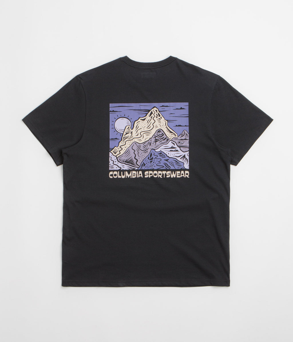 Columbia CSC Outdoor Back Graphic T-Shirt - Black / Sunscape