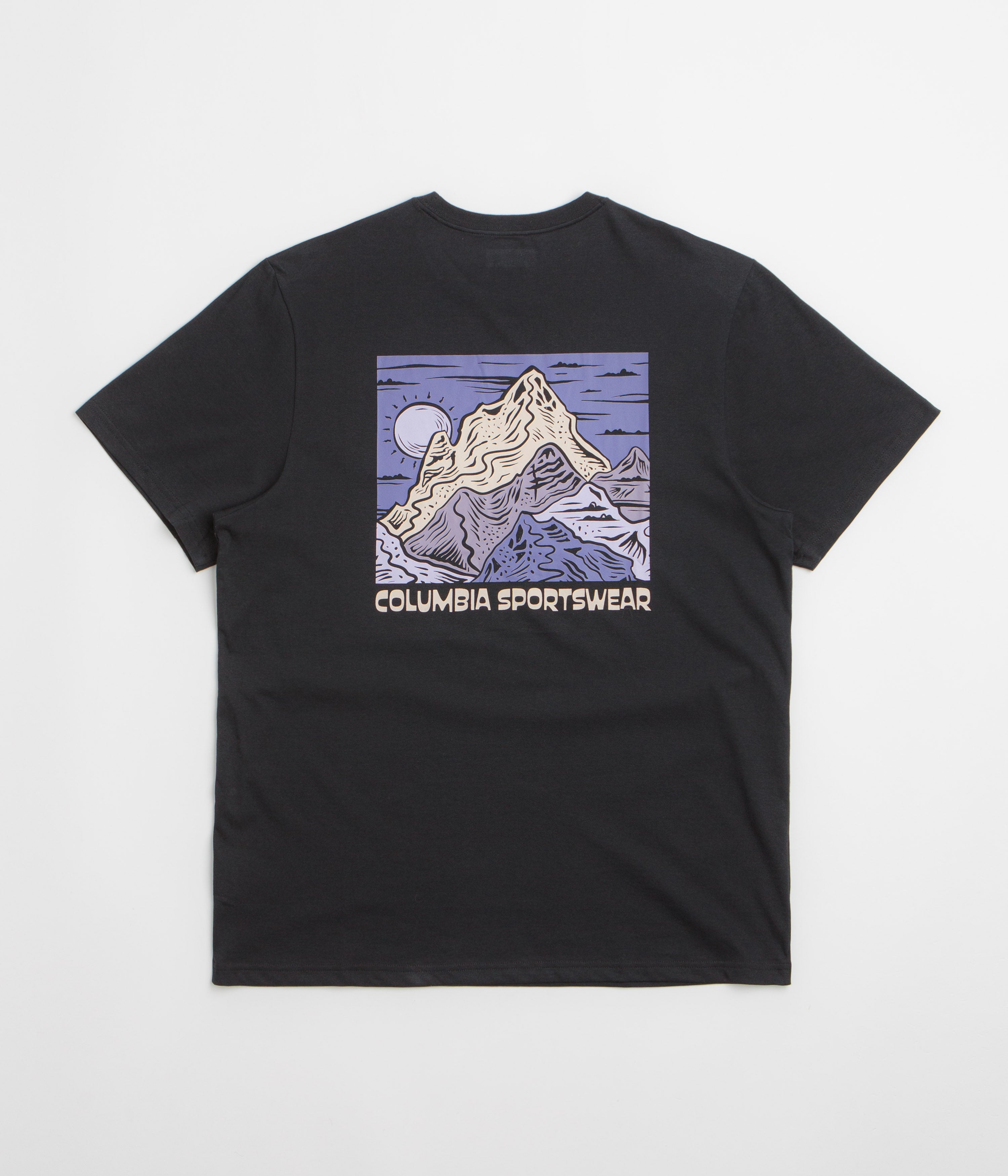 Columbia CSC Outdoor Back Graphic T-Shirt - Black / Sunscape