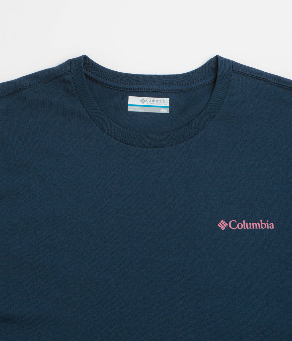 Columbia CSC Outdoor Back Graphic T-Shirt - Collegiate Navy / Sunscape