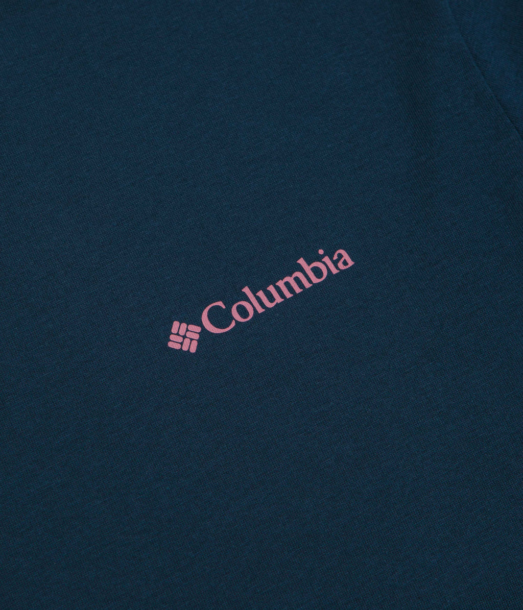 Columbia CSC Outdoor Back Graphic T-Shirt - Collegiate Navy / Sunscape