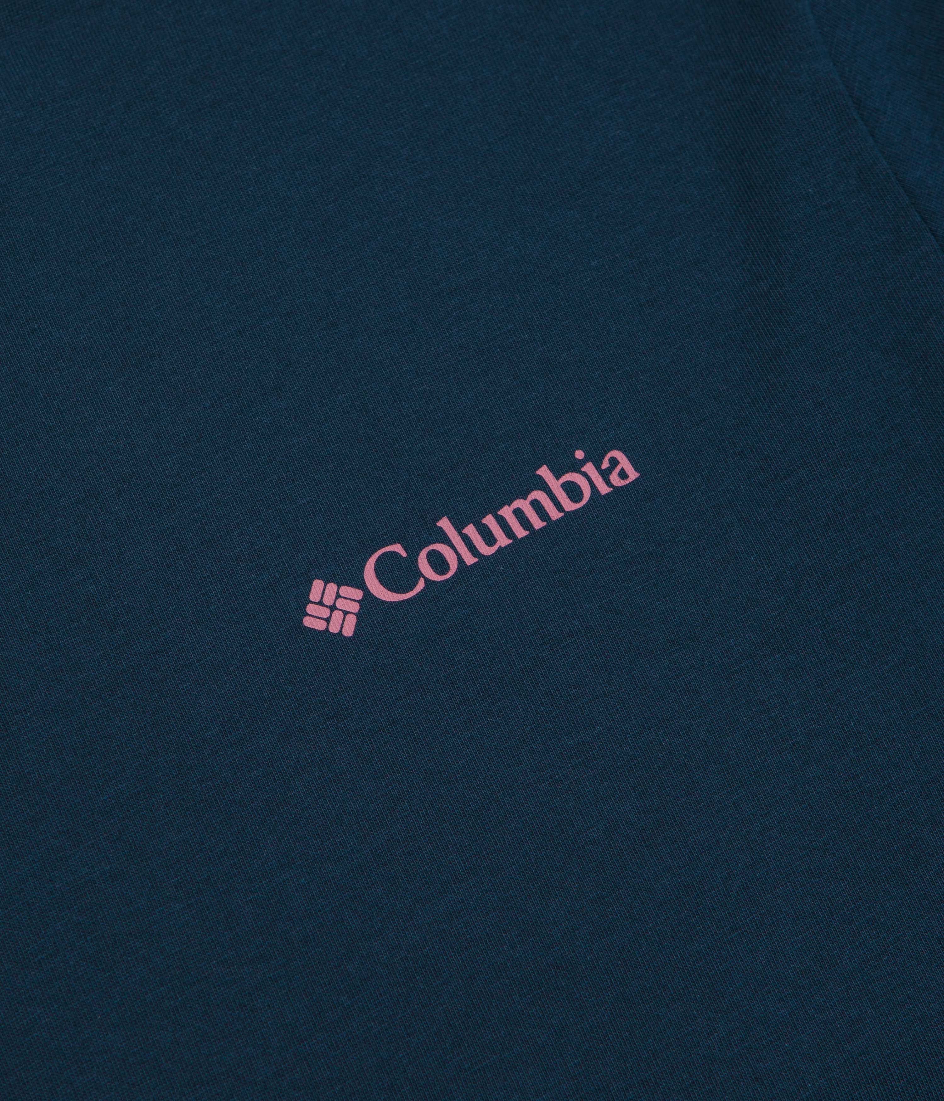 Columbia CSC Outdoor Back Graphic T-Shirt - Collegiate Navy / Sunscape