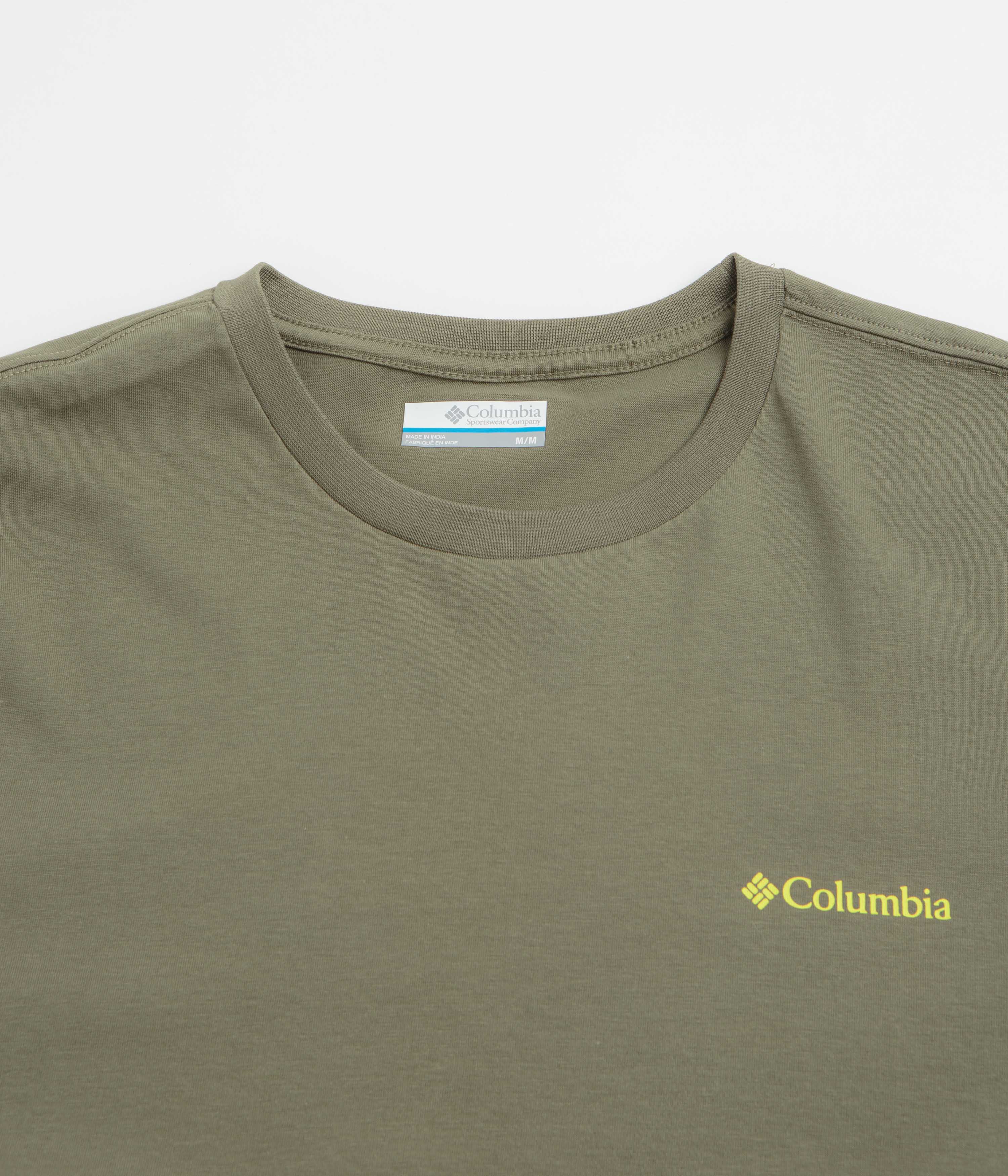 Columbia CSC Outdoor Back Graphic T-Shirt - Stone Green / Shining Sandscape