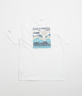 Columbia Explorers Canyon Back T-Shirt - White / Peaks and Waves
