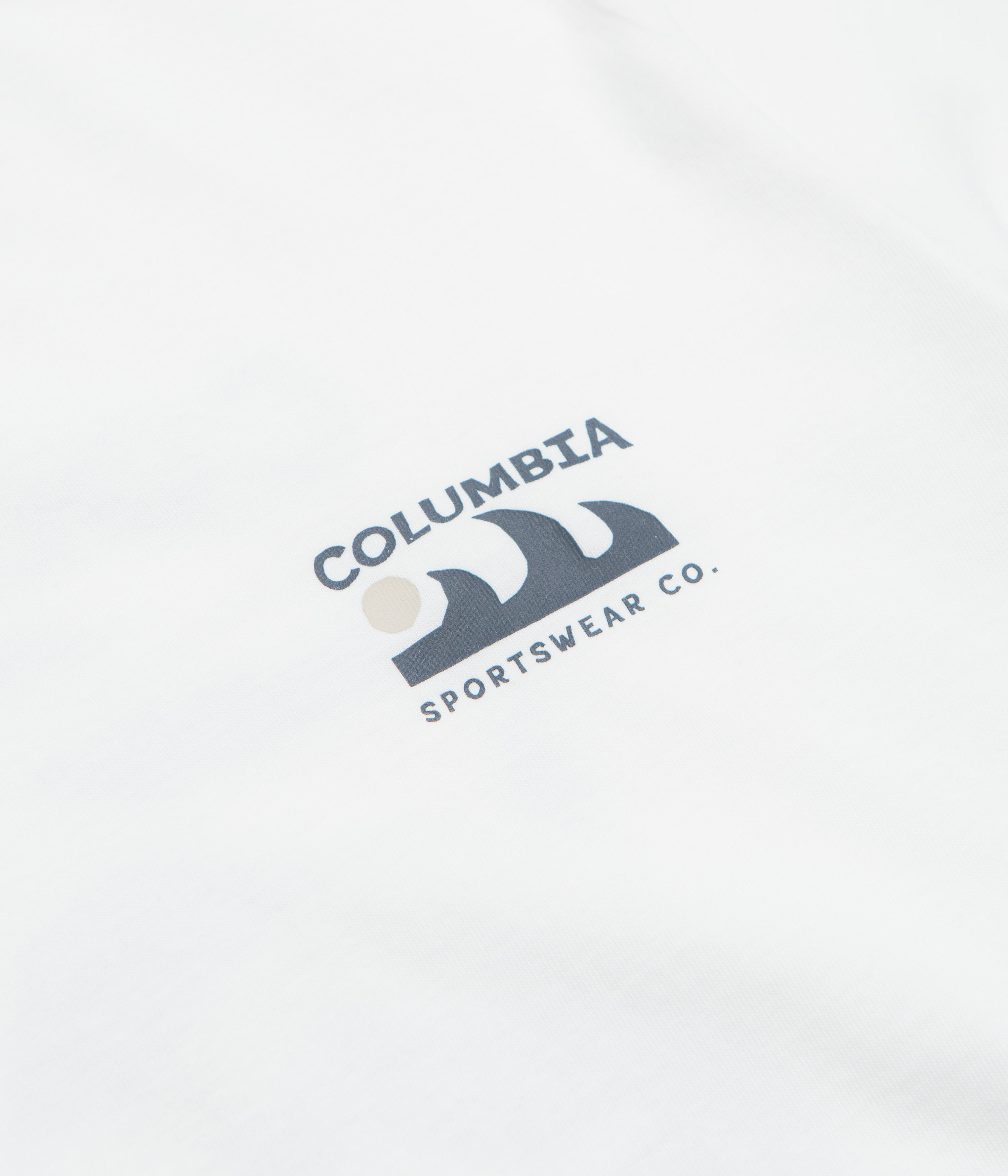 Columbia Explorers Canyon Back T-Shirt - White / Peaks and Waves