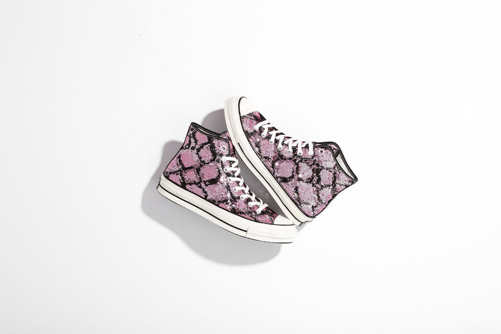 All Star 70 Hi 'Sequins'- Light Orchid/Egret/Black/Lilac