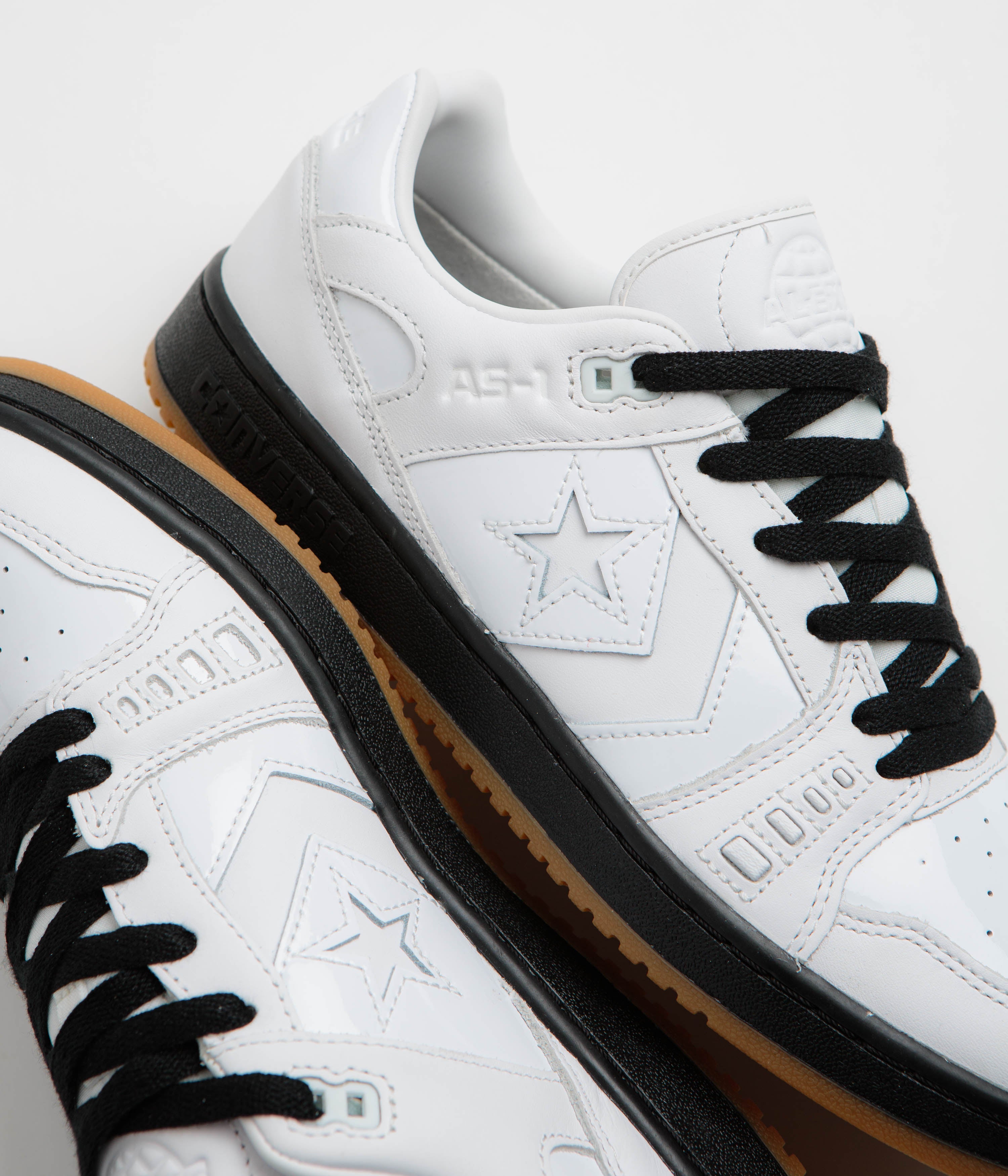Converse x Sneeze Mag AS-1 Pro Ox Shoes - White / Black / Gum Honey