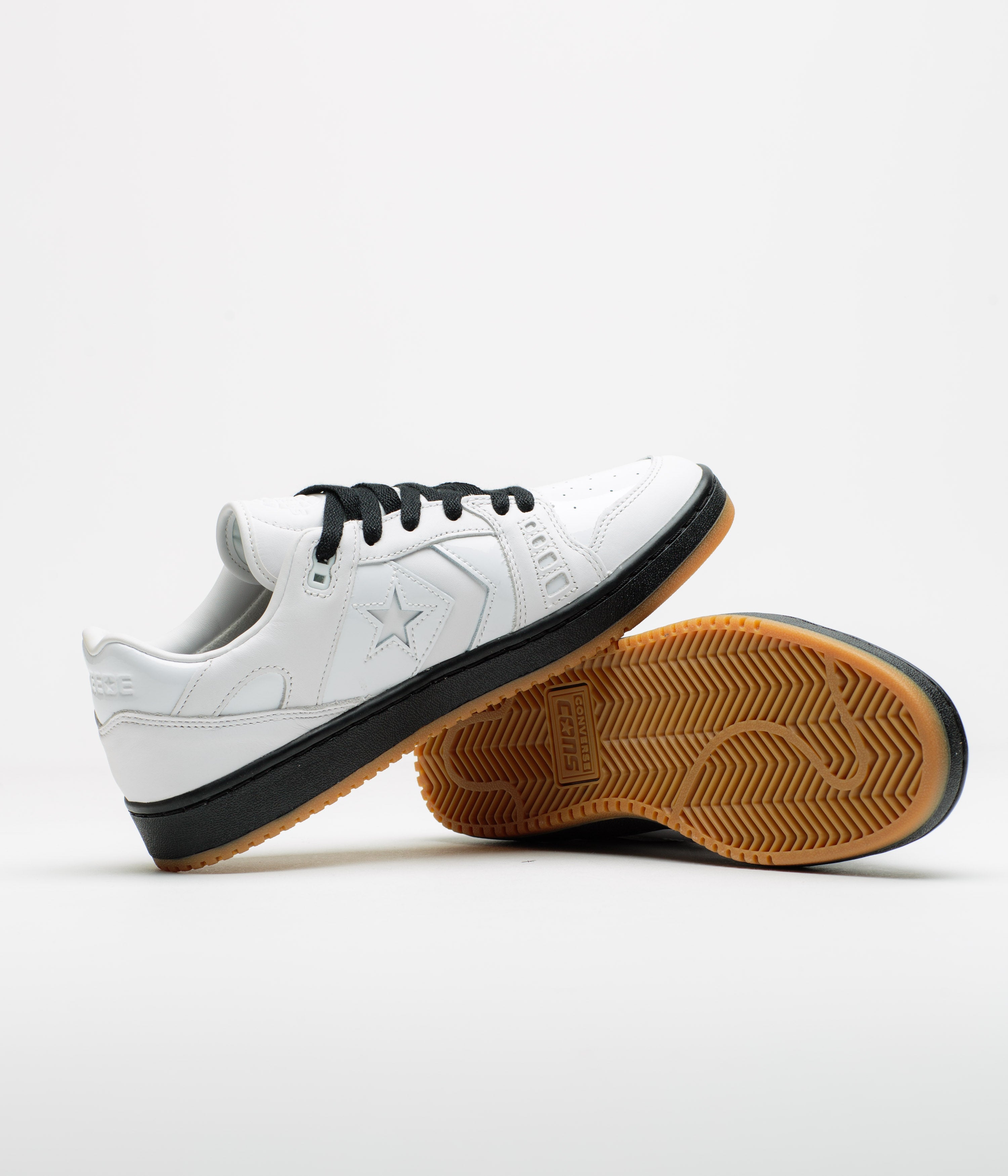 Converse x Sneeze Mag AS-1 Pro Ox Shoes - White / Black / Gum Honey