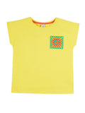 Crochet Pocket T-Shirt