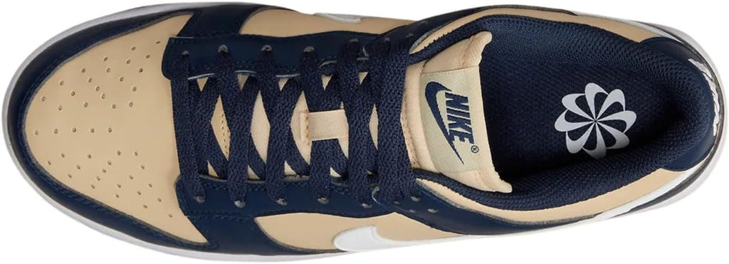 Women's Nike Dunk Low Next Nature Midnight Nvy/Wht-Team Gld (DD1873 401)