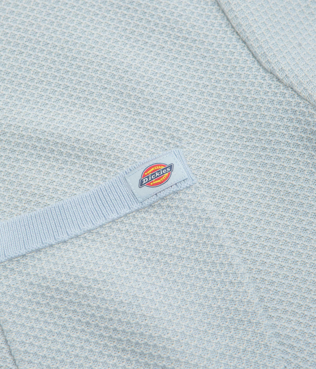 Dickies Rocky Knit Polo Shirt - Whitecap Grey