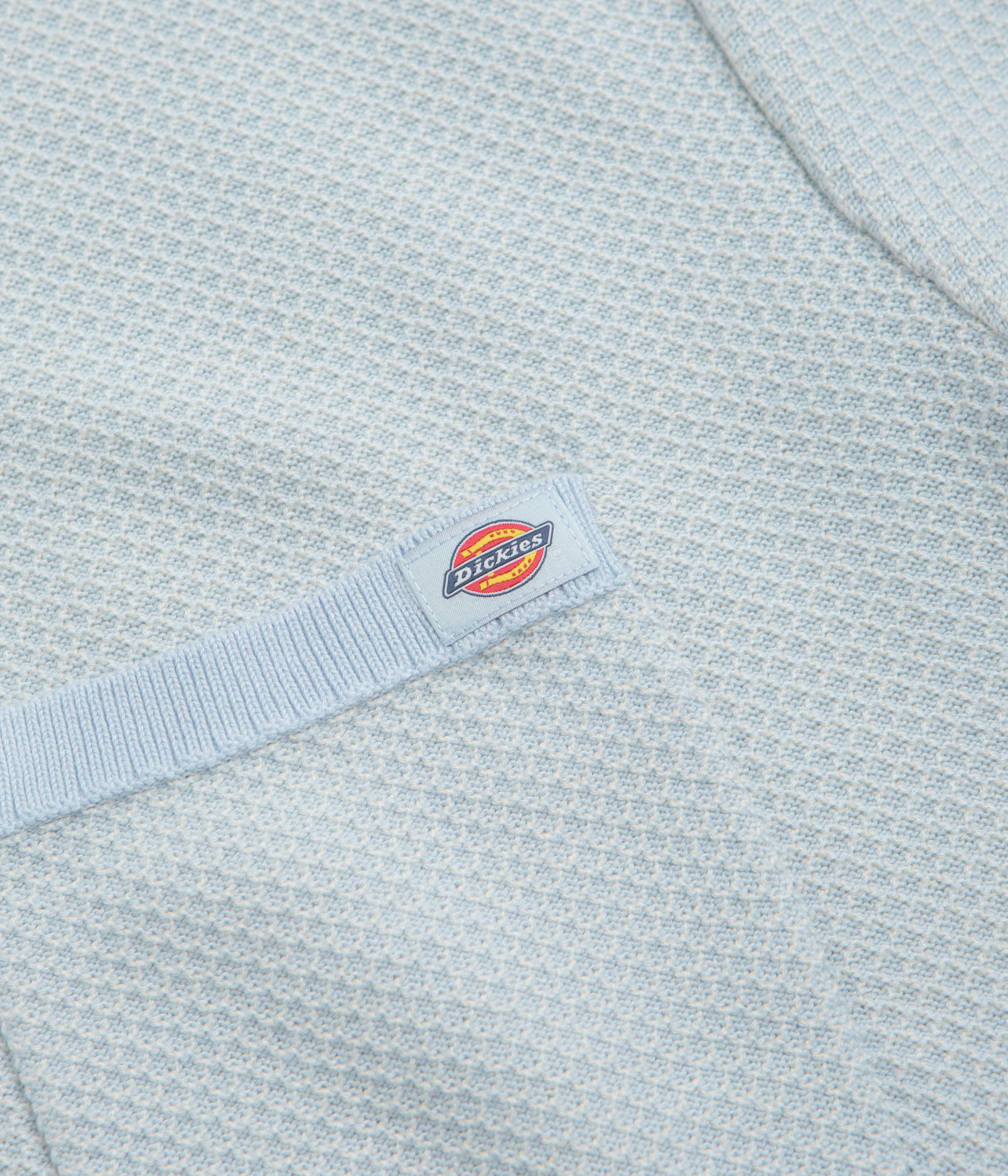 Dickies Rocky Knit Polo Shirt - Whitecap Grey
