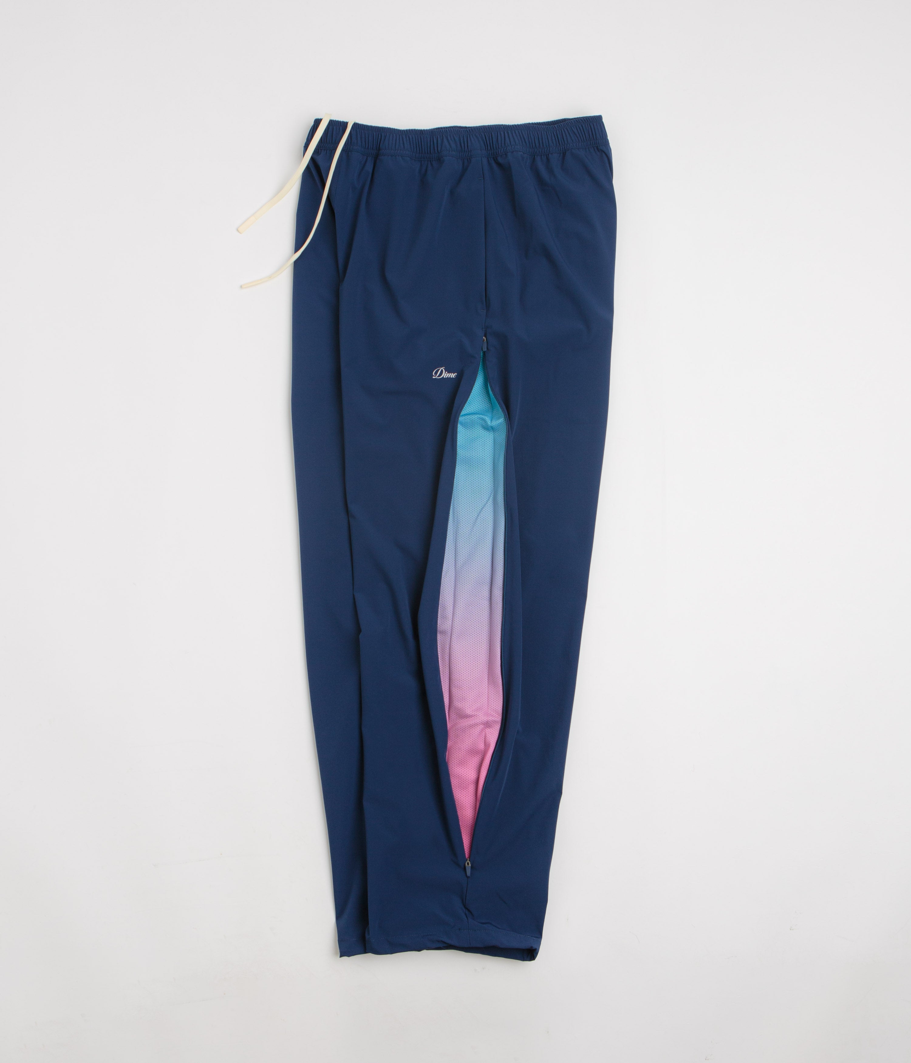 Dime Athletic Zip Pants - Dark Blue