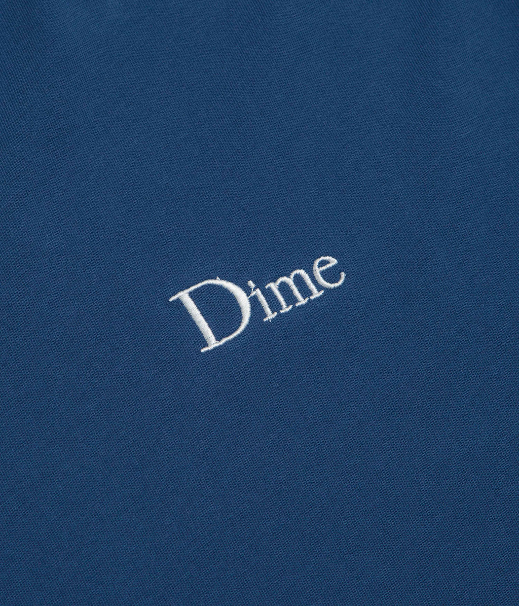 Dime Classic Small Logo Long Sleeve T-Shirt - Midnight Navy