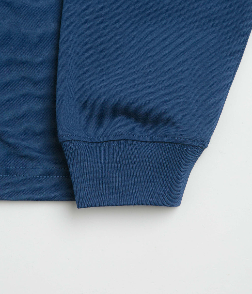 Dime Classic Small Logo Long Sleeve T-Shirt - Midnight Navy