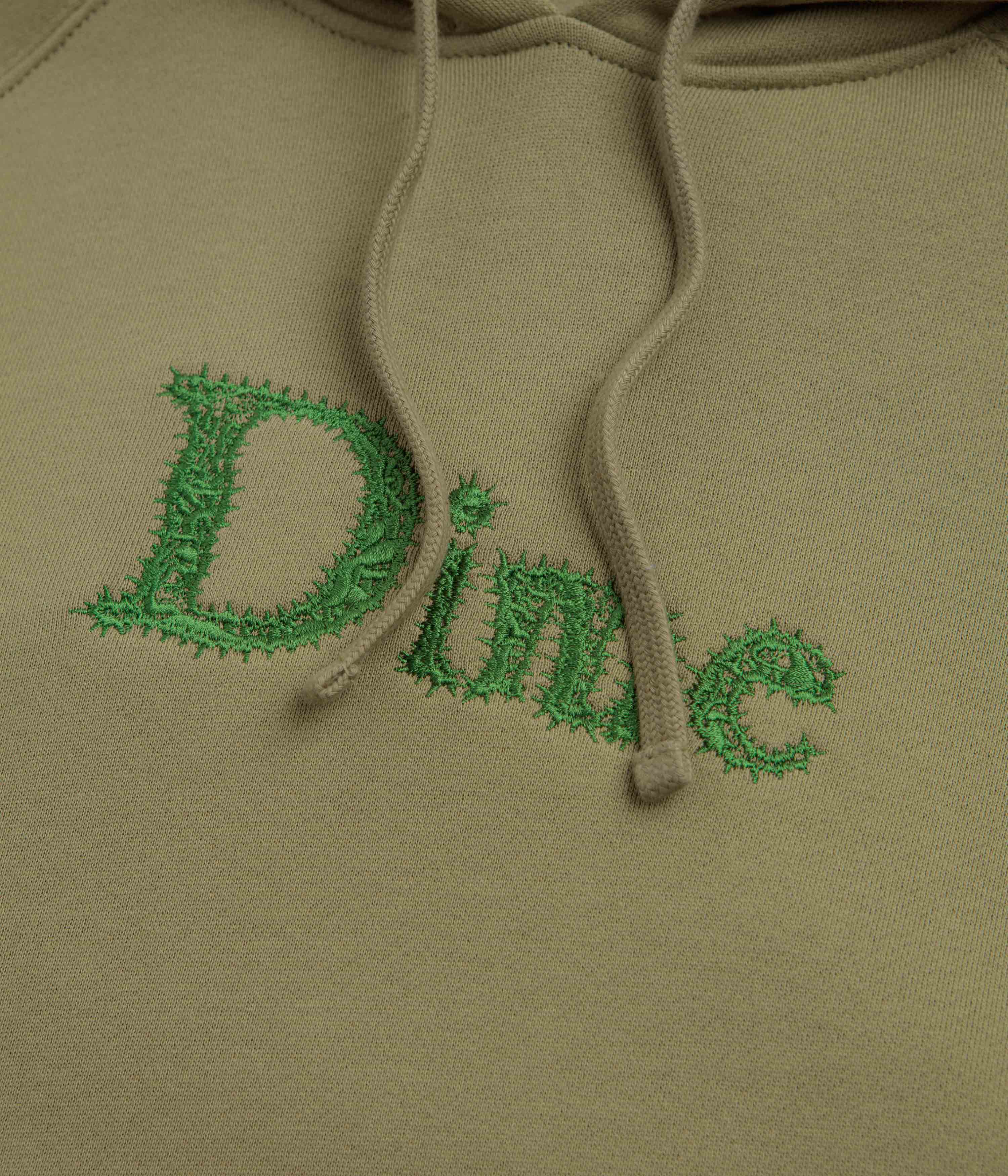 Dime Classic Spiked Hoodie - Military Olive
