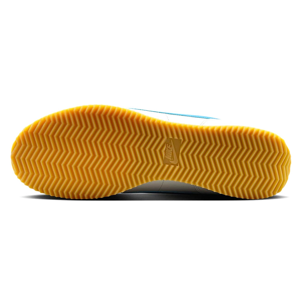 Men's Nike Cortez Sail/LT Photo Blue-Gum Yellow (DM4044 112)