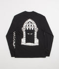 Dungeon Portcullis Logo Long Sleeve T-Shirt - Black