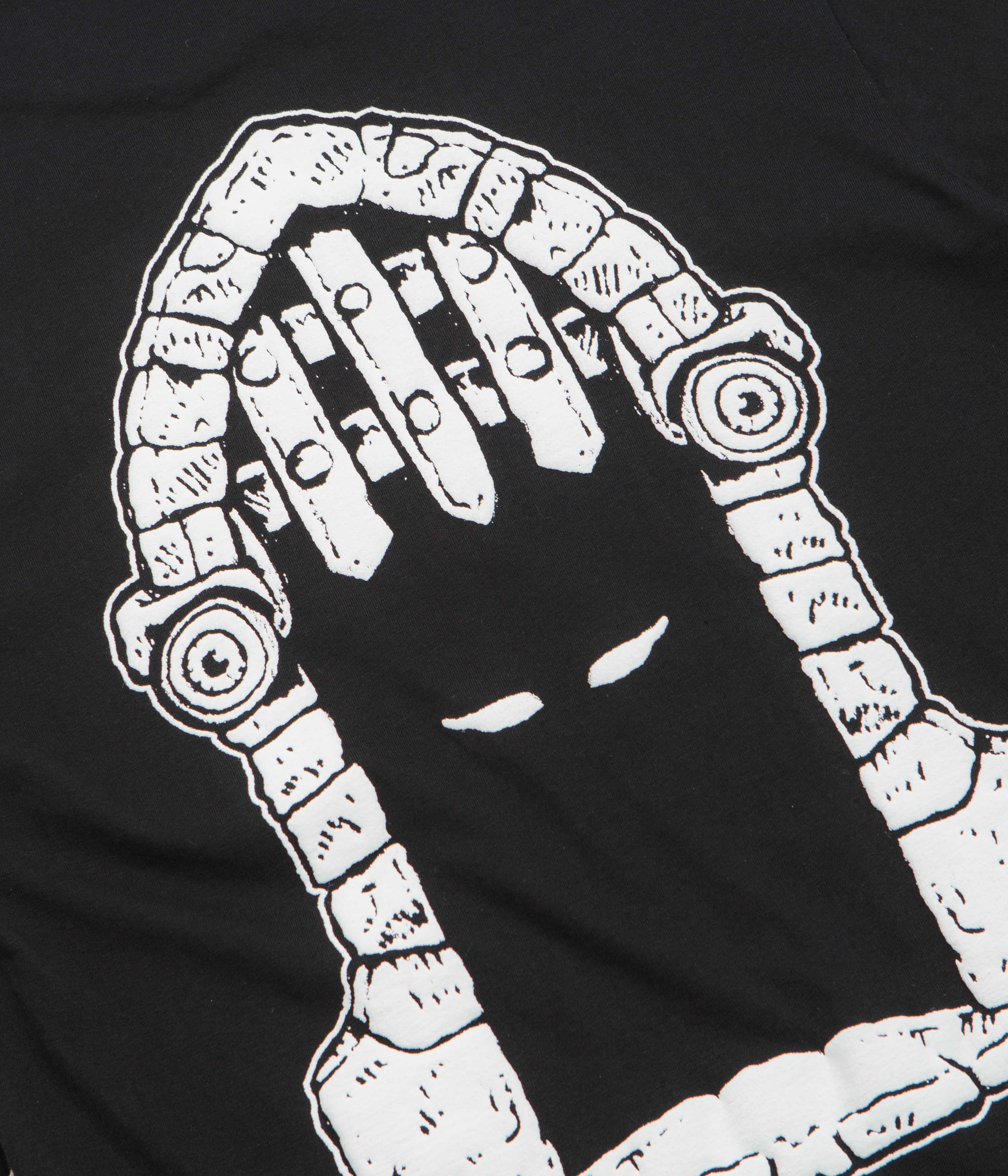 Dungeon Portcullis Logo Long Sleeve T-Shirt - Black