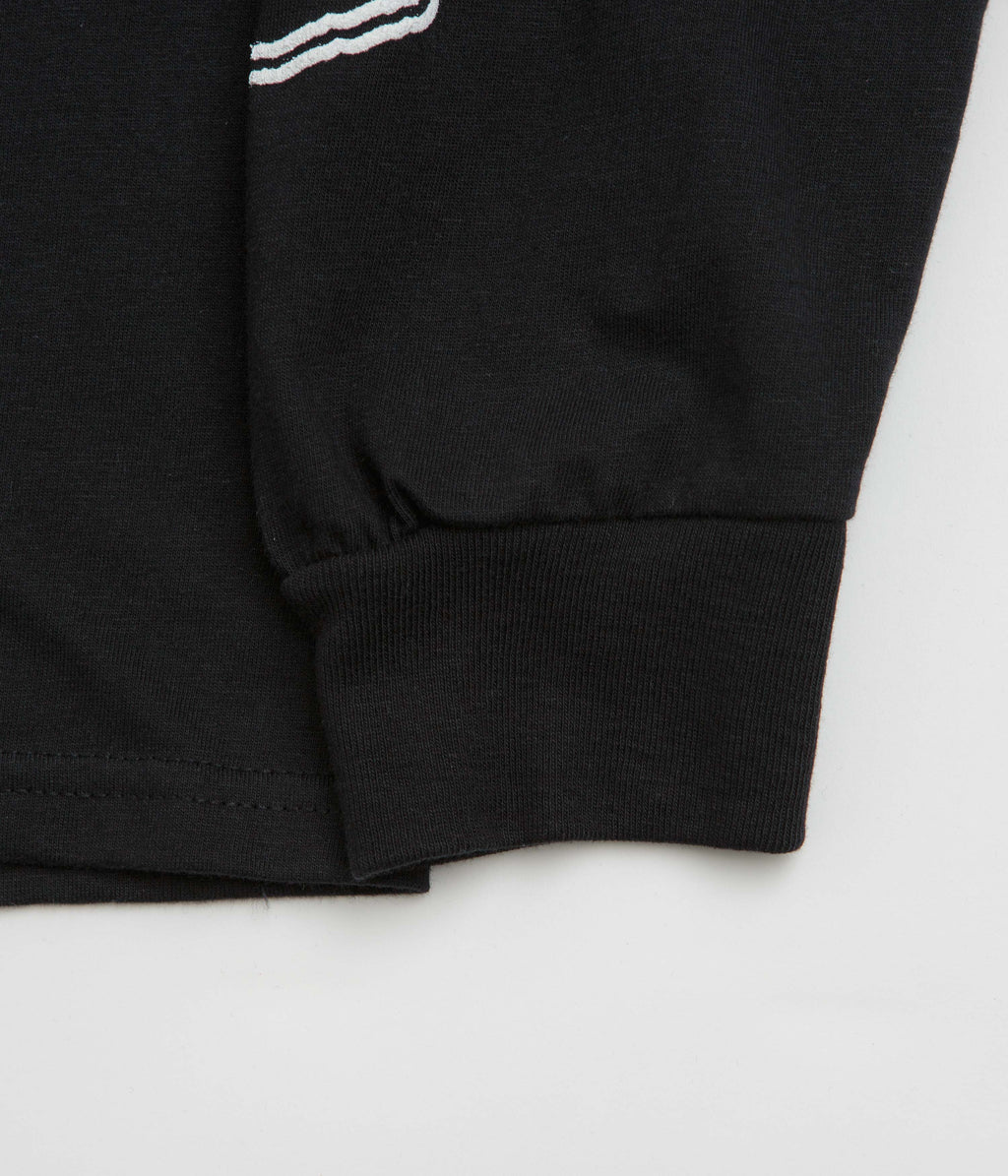 Dungeon Portcullis Logo Long Sleeve T-Shirt - Black