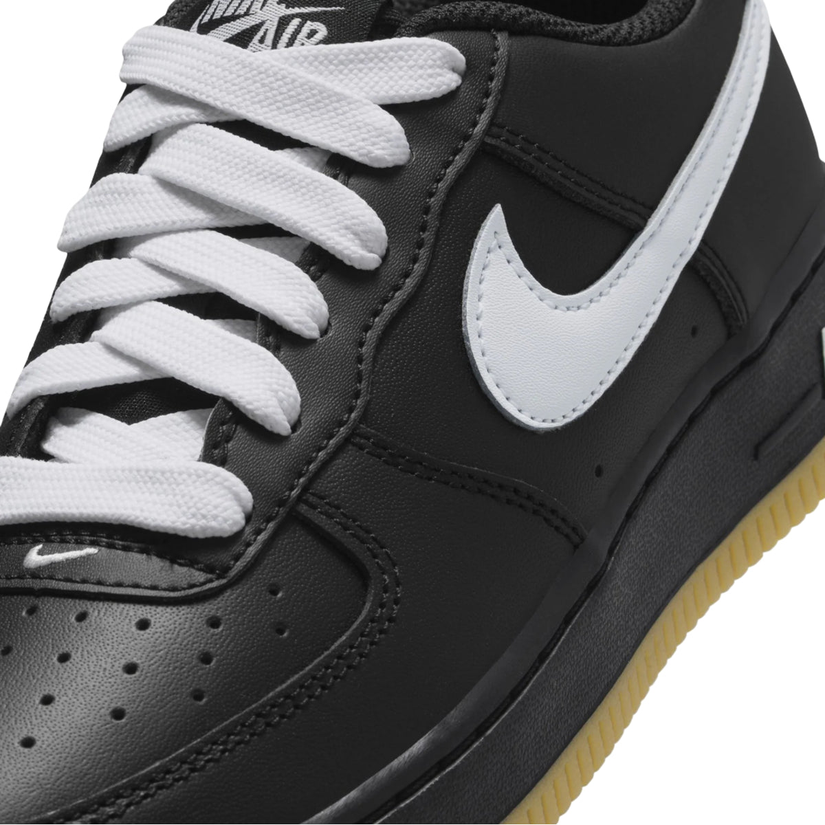 Nike Air Force 1 Lv8 Black White Gum (GS)