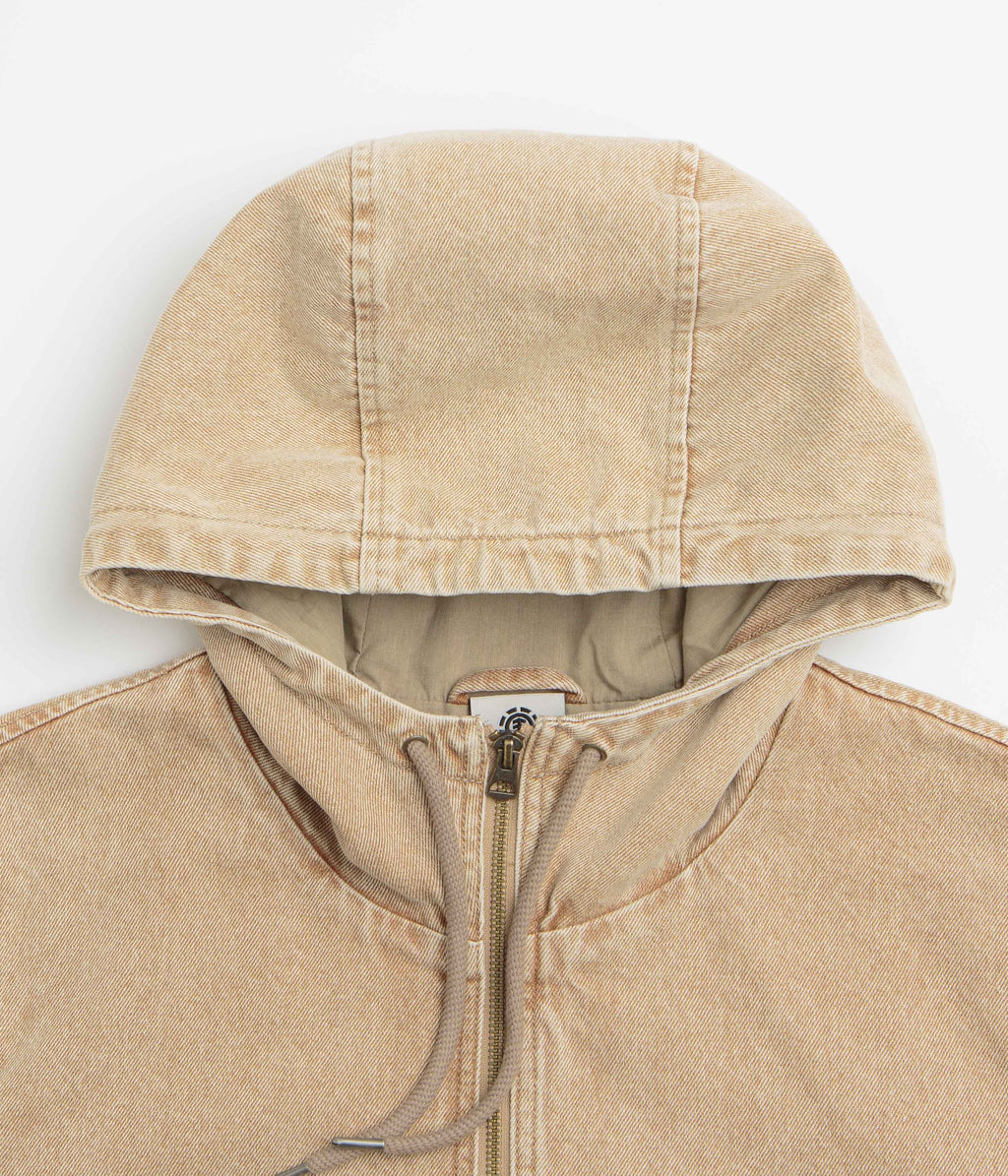Element Dulcey Denim Jacket - Beige Tint Wash