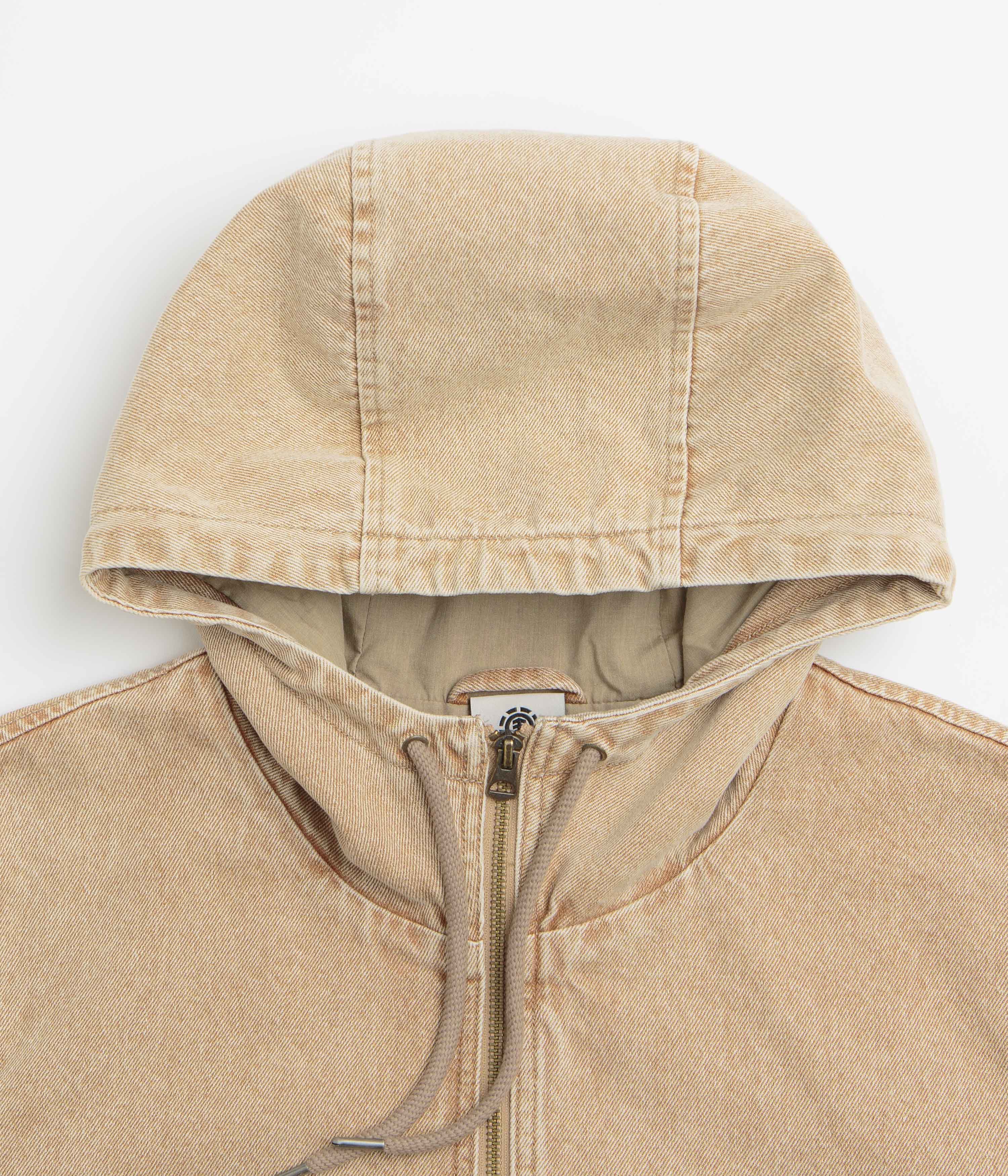 Element Dulcey Denim Jacket - Beige Tint Wash