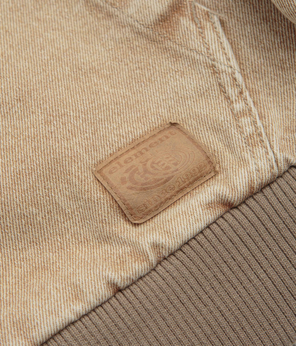 Element Dulcey Denim Jacket - Beige Tint Wash