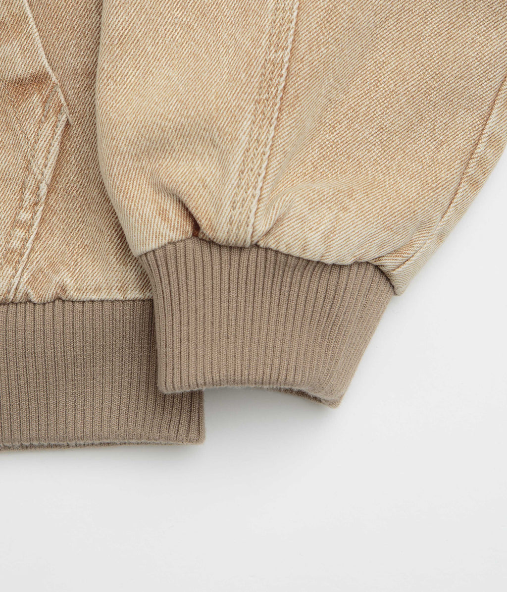 Element Dulcey Denim Jacket - Beige Tint Wash