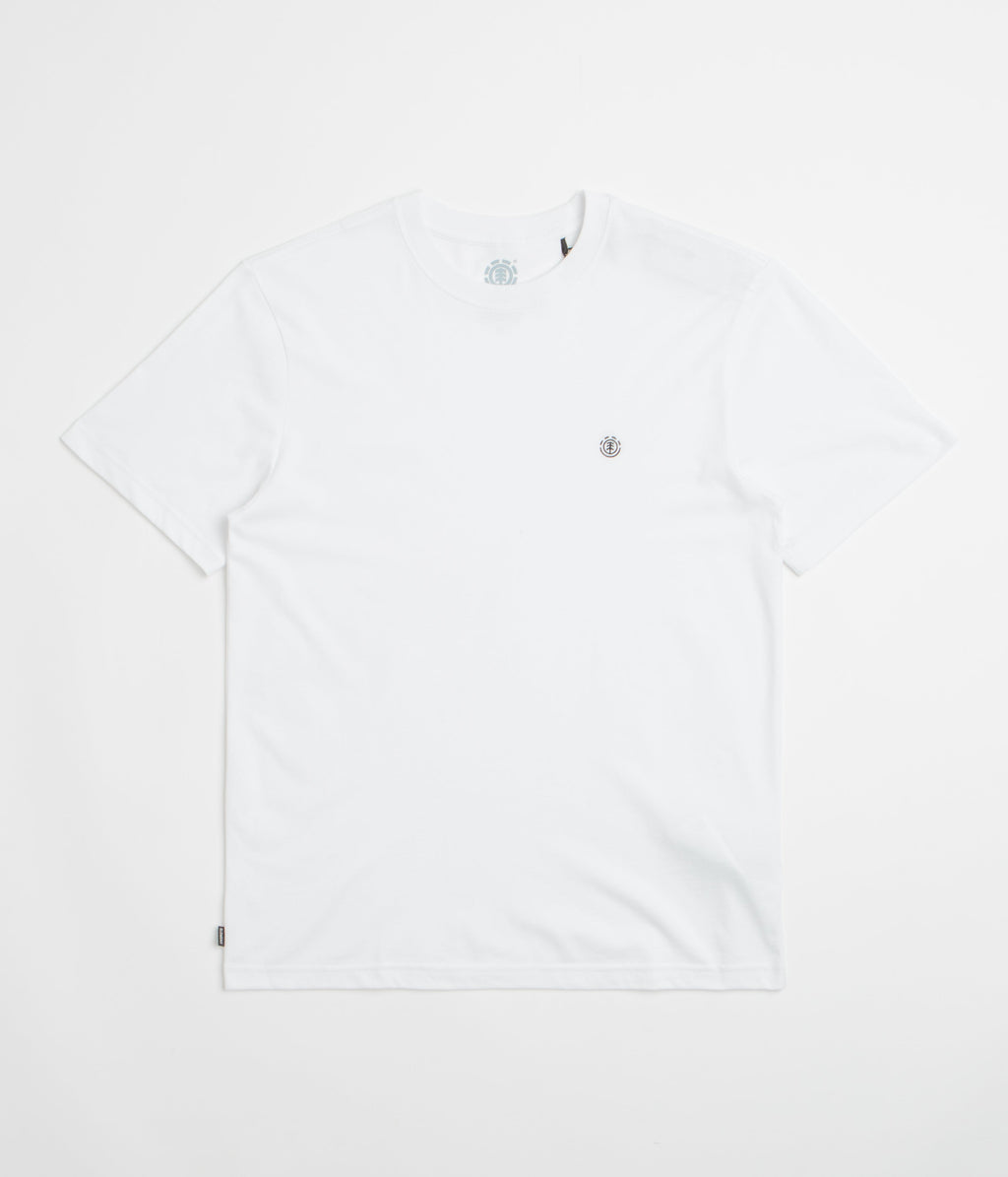 Element Icon Embroidery T-Shirt - Optic White