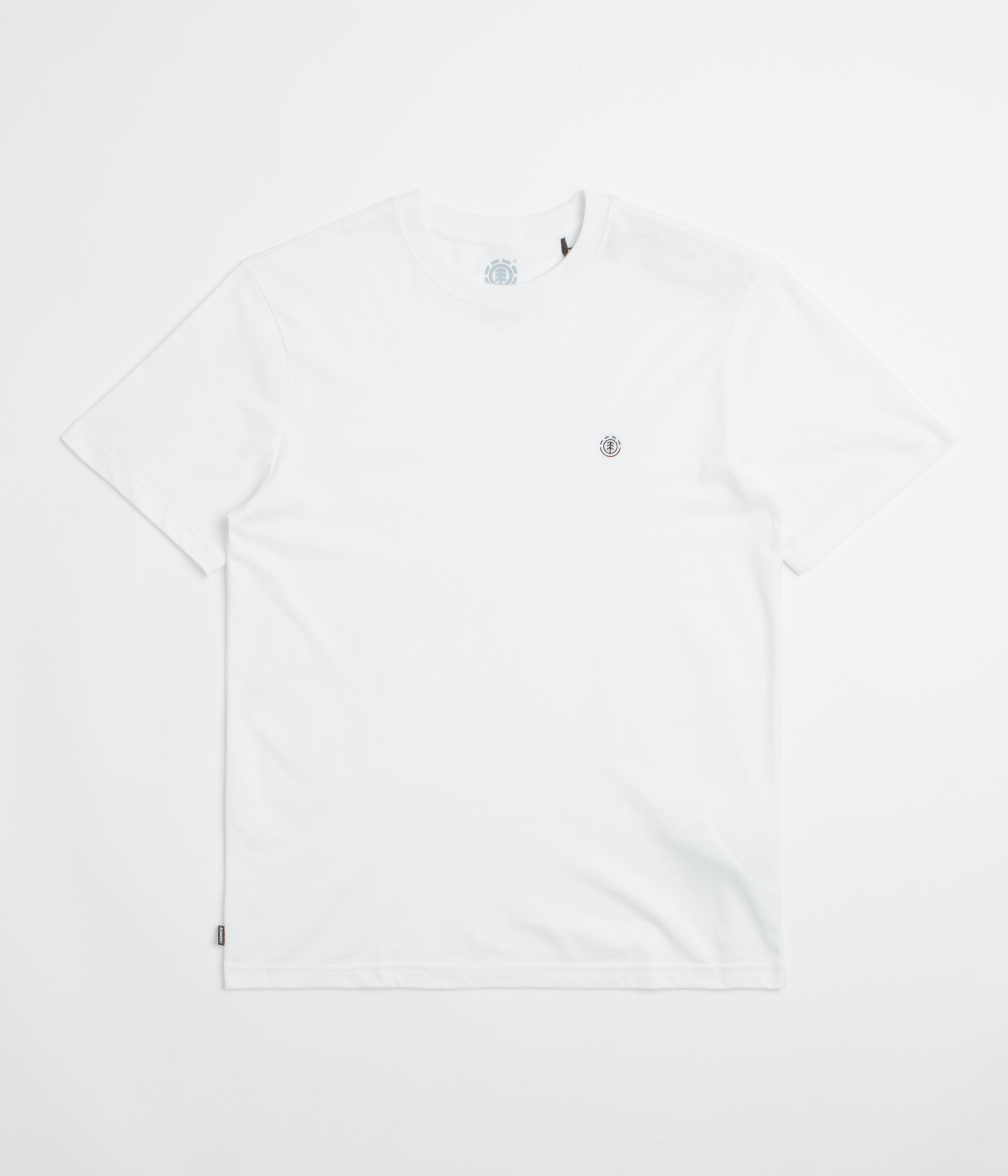 Element Icon Embroidery T-Shirt - Optic White