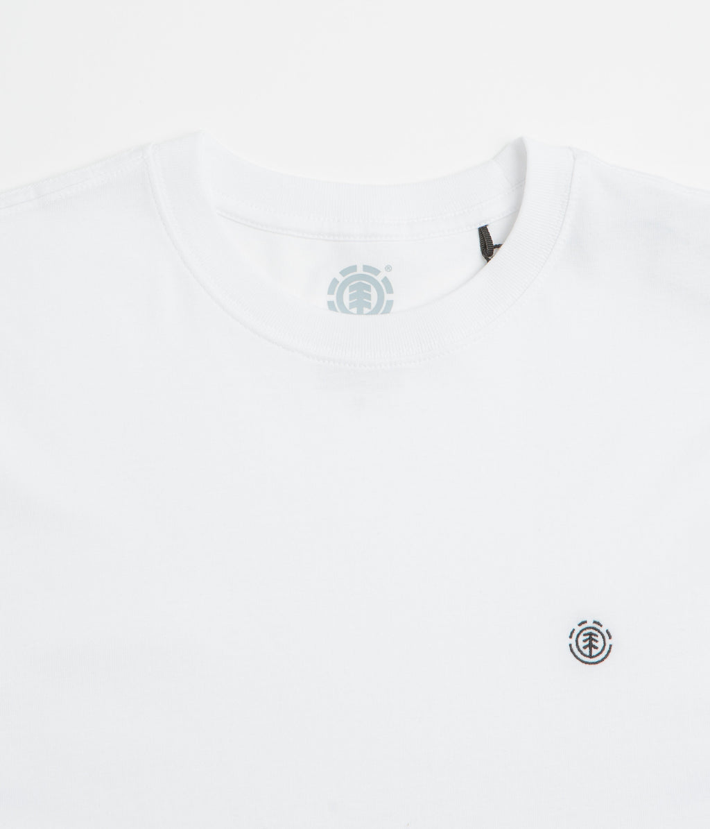 Element Icon Embroidery T-Shirt - Optic White