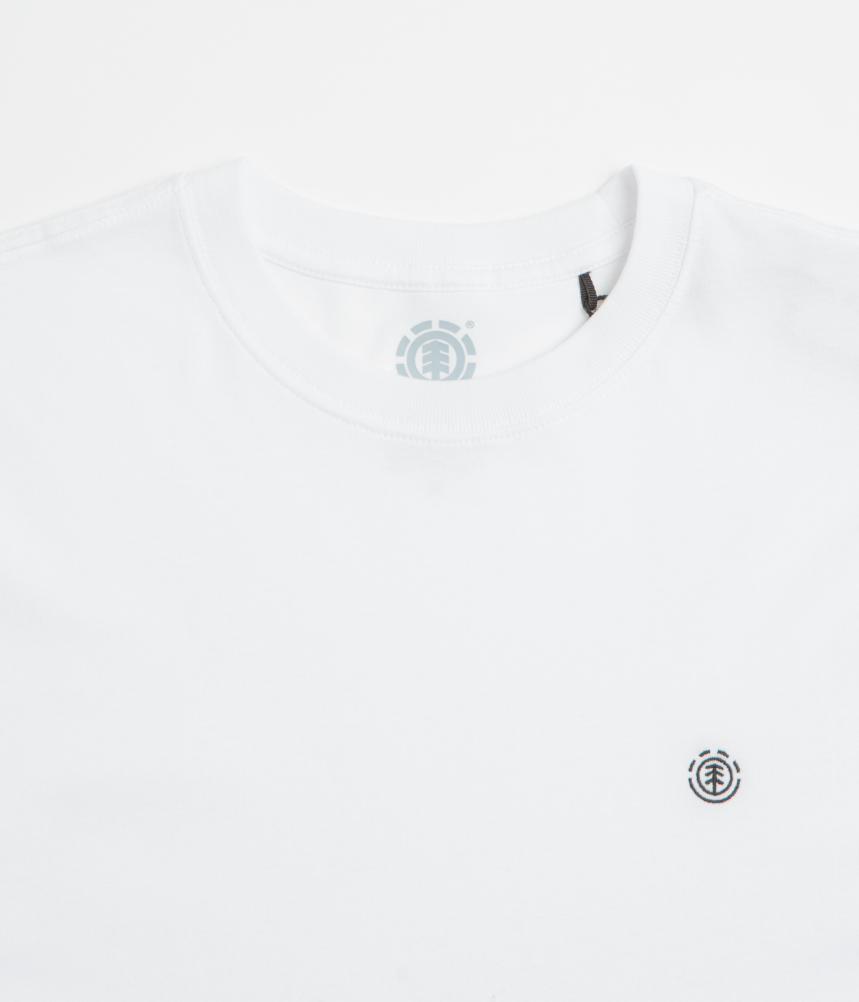 Element Icon Embroidery T-Shirt - Optic White