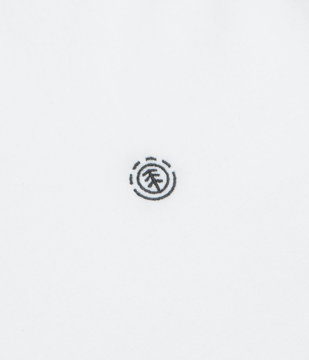 Element Icon Embroidery T-Shirt - Optic White