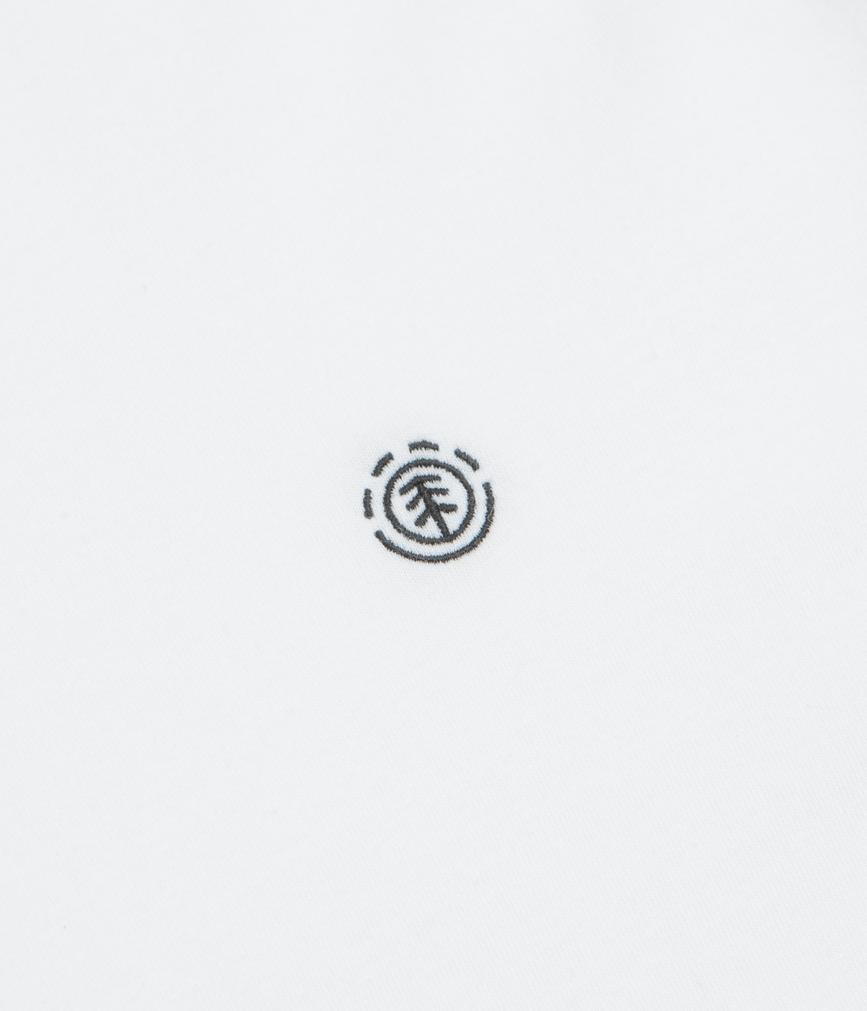 Element Icon Embroidery T-Shirt - Optic White