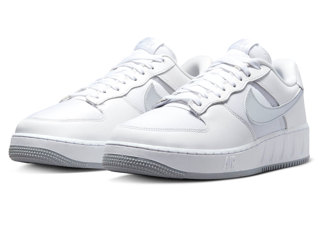 Men's Nike Air Force 1 Low Unity White/Silver-Pure Platinum (FD0937 100)
